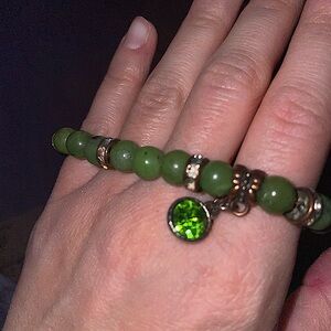 Selling jade bracelet.